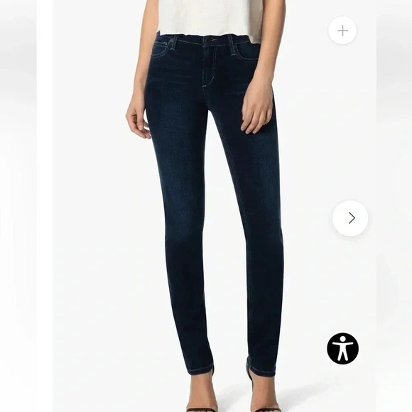 Joe’s Jeans • Cigarette Fit Dark Wash Jeans - Picture 1 of 10